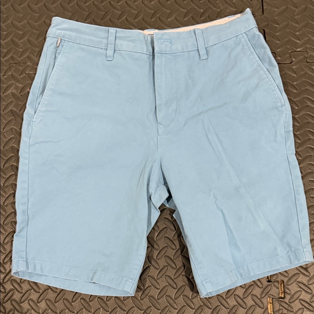 Bonobos Sky Blue Flat Front Shorts